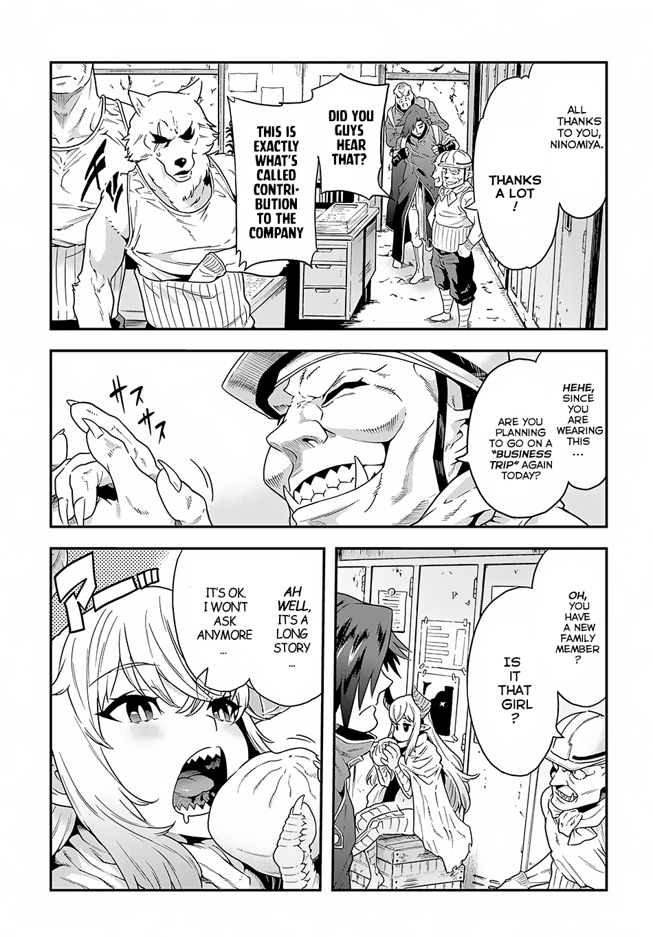 Meikyuu Black Company Chapter 2 page 8 - Chapter 2: Riskier for Food