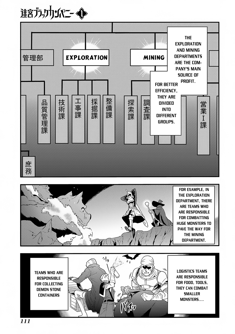 Meikyuu Black Company Chapter 3 page 10 - Chapter 3: Fight! Salaryman