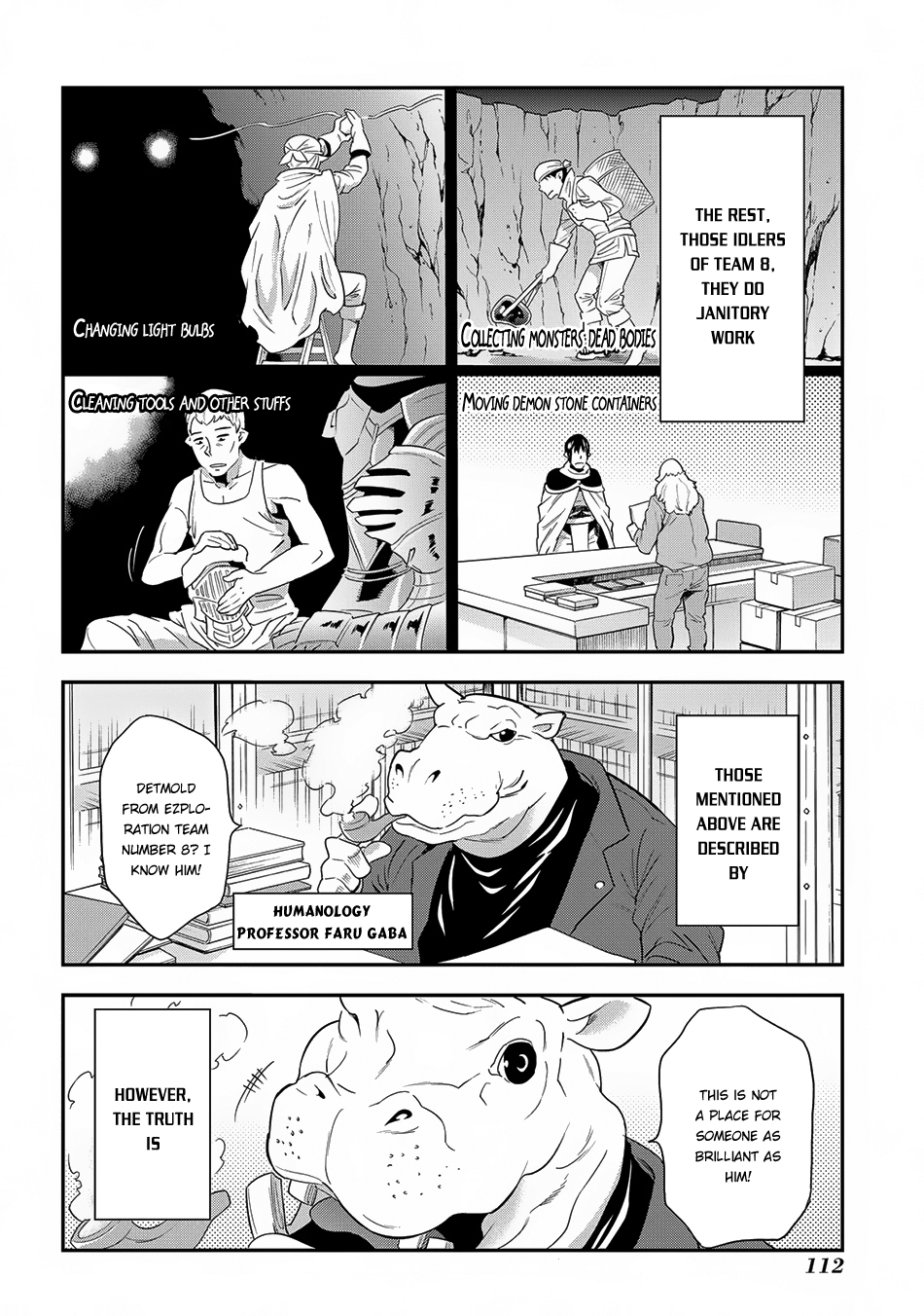 Meikyuu Black Company Chapter 3 page 11 - Chapter 3: Fight! Salaryman