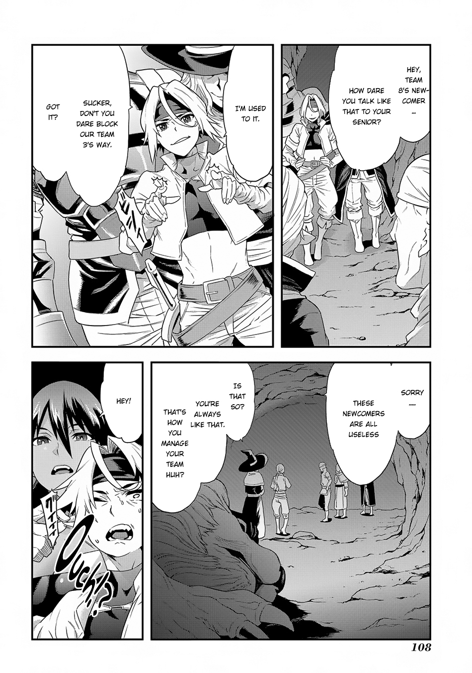 Meikyuu Black Company Chapter 3 page 7 - Chapter 3: Fight! Salaryman