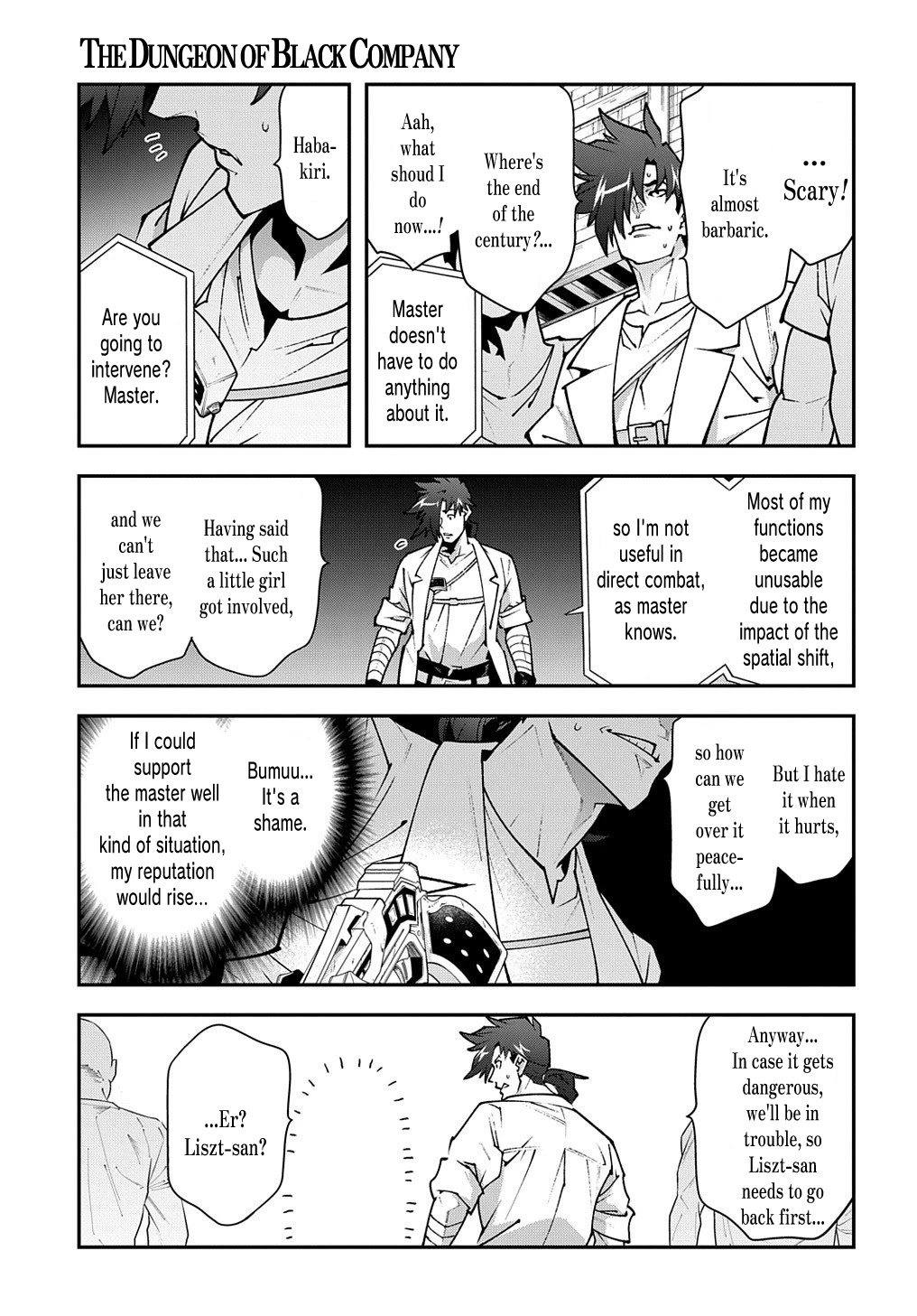 Meikyuu Black Company Chapter 30.2 page 10 - Chapter 30.2: Welcome to the Town of Glory (Part two)