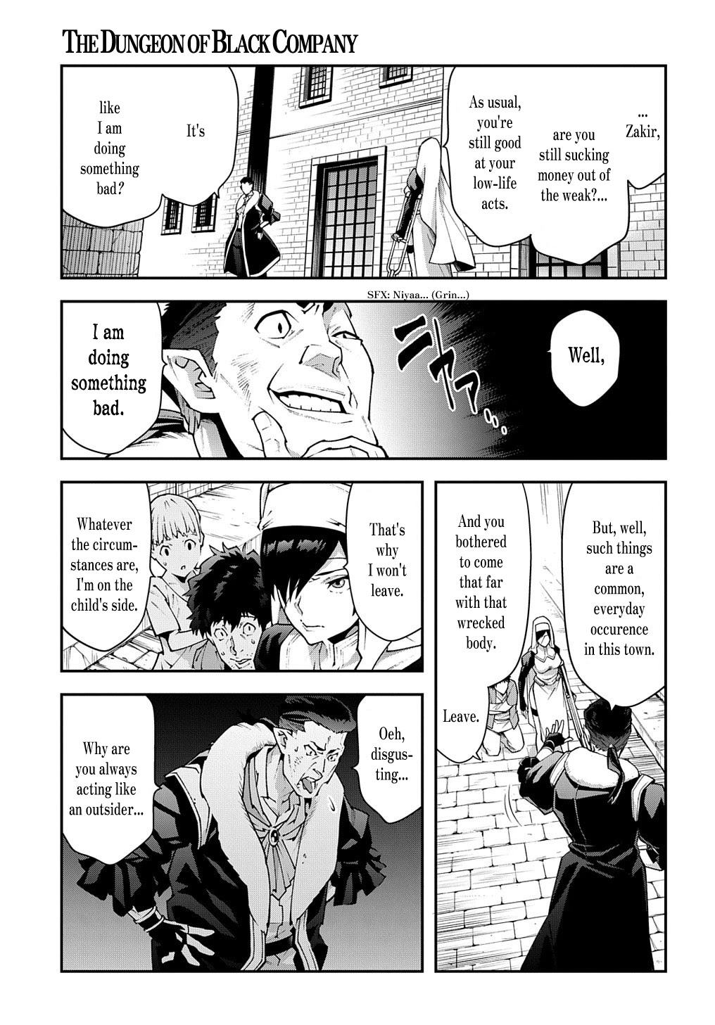 Meikyuu Black Company Chapter 30.2 page 15 - Chapter 30.2: Welcome to the Town of Glory (Part two)