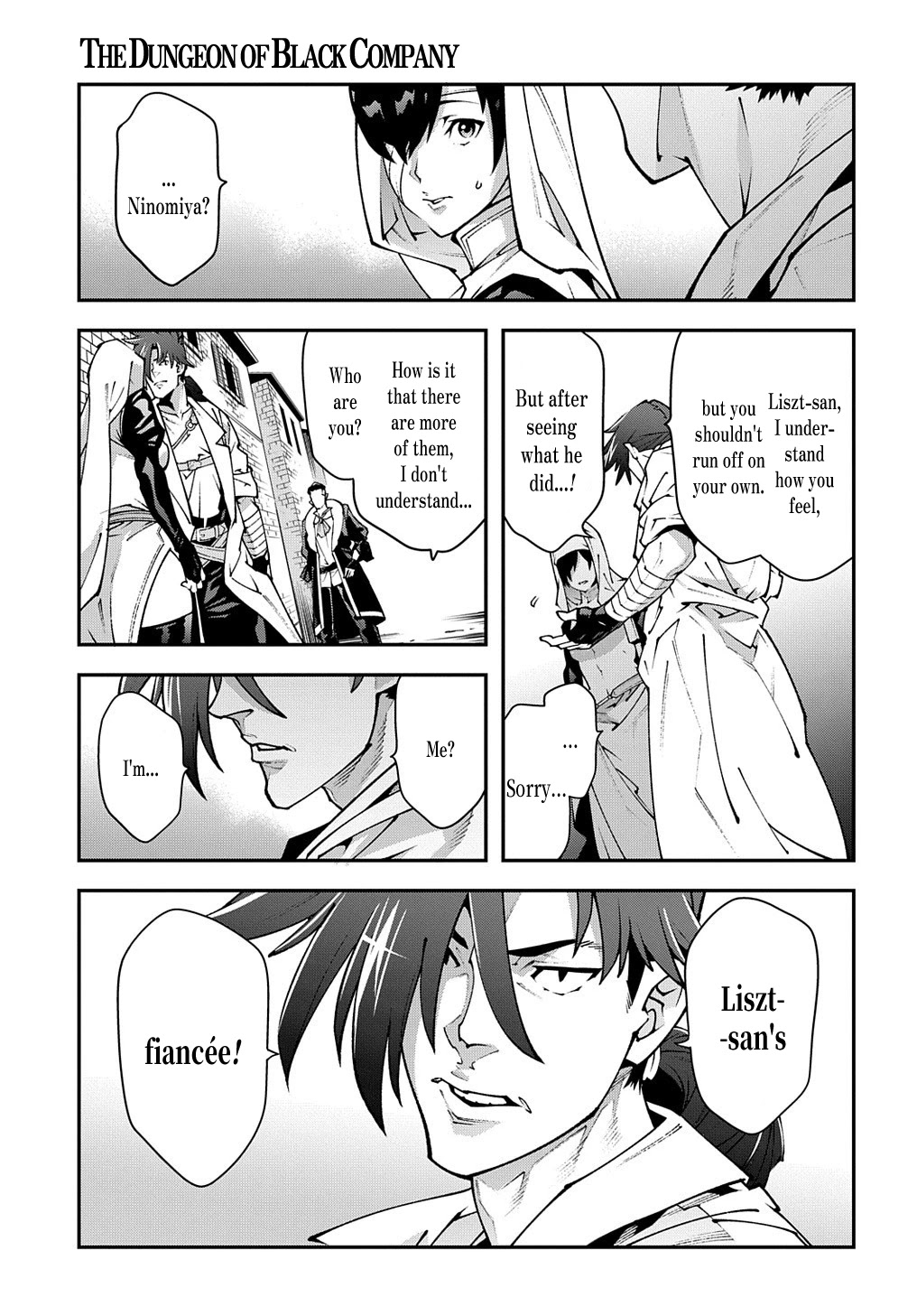 Meikyuu Black Company Chapter 30.2 page 19 - Chapter 30.2: Welcome to the Town of Glory (Part two)