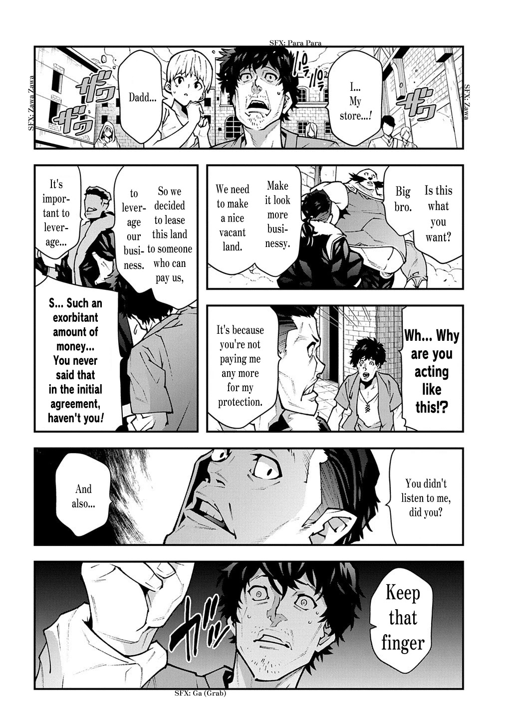Meikyuu Black Company Chapter 30.2 page 7 - Chapter 30.2: Welcome to the Town of Glory (Part two)