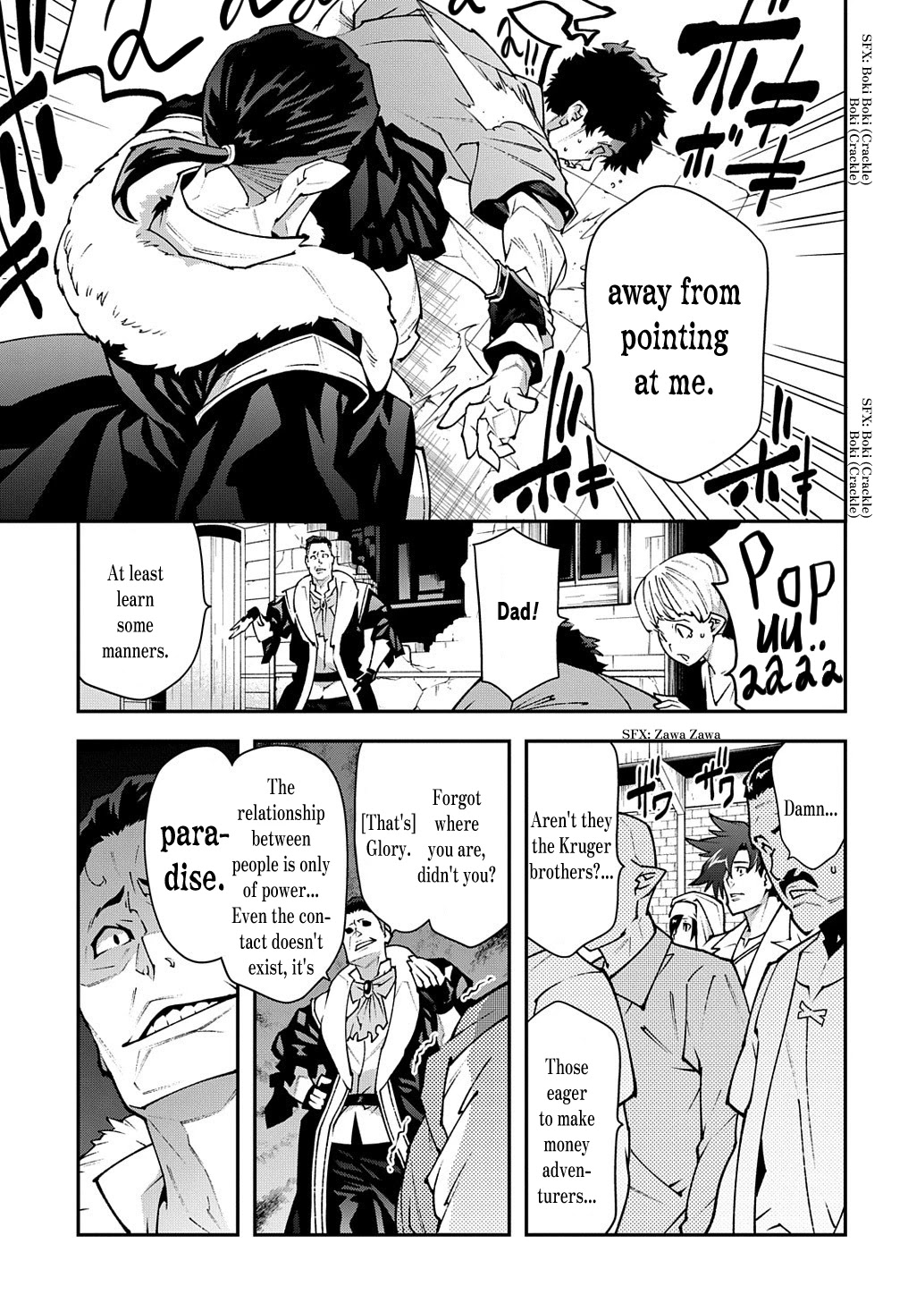 Meikyuu Black Company Chapter 30.2 page 8 - Chapter 30.2: Welcome to the Town of Glory (Part two)