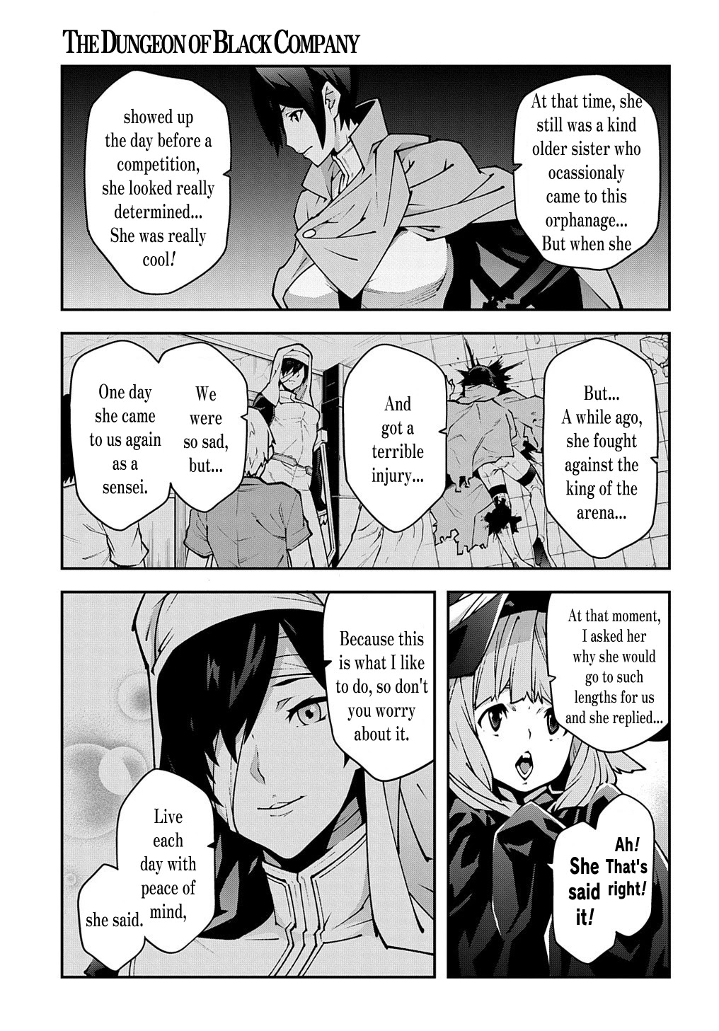 Meikyuu Black Company Chapter 31 page 14 - Chapter 31: Ordinary people and tower