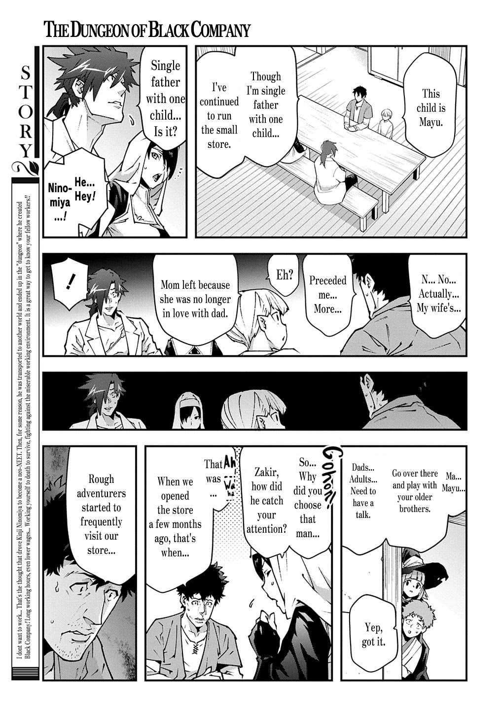 Meikyuu Black Company Chapter 31 page 4 - Chapter 31: Ordinary people and tower
