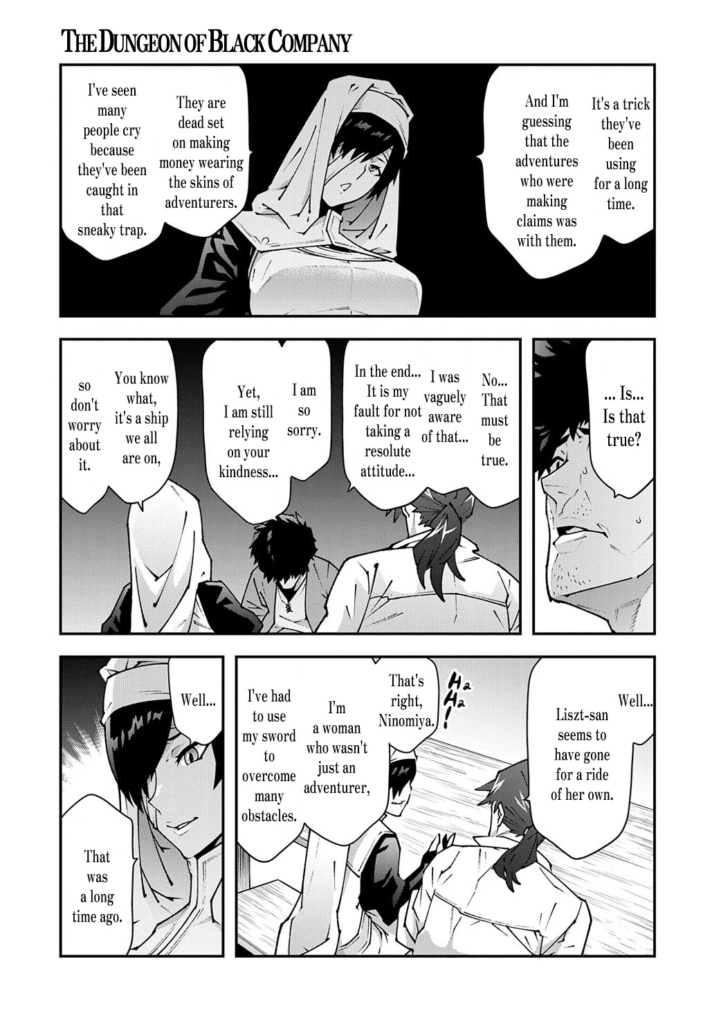 Meikyuu Black Company Chapter 31 page 6 - Chapter 31: Ordinary people and tower
