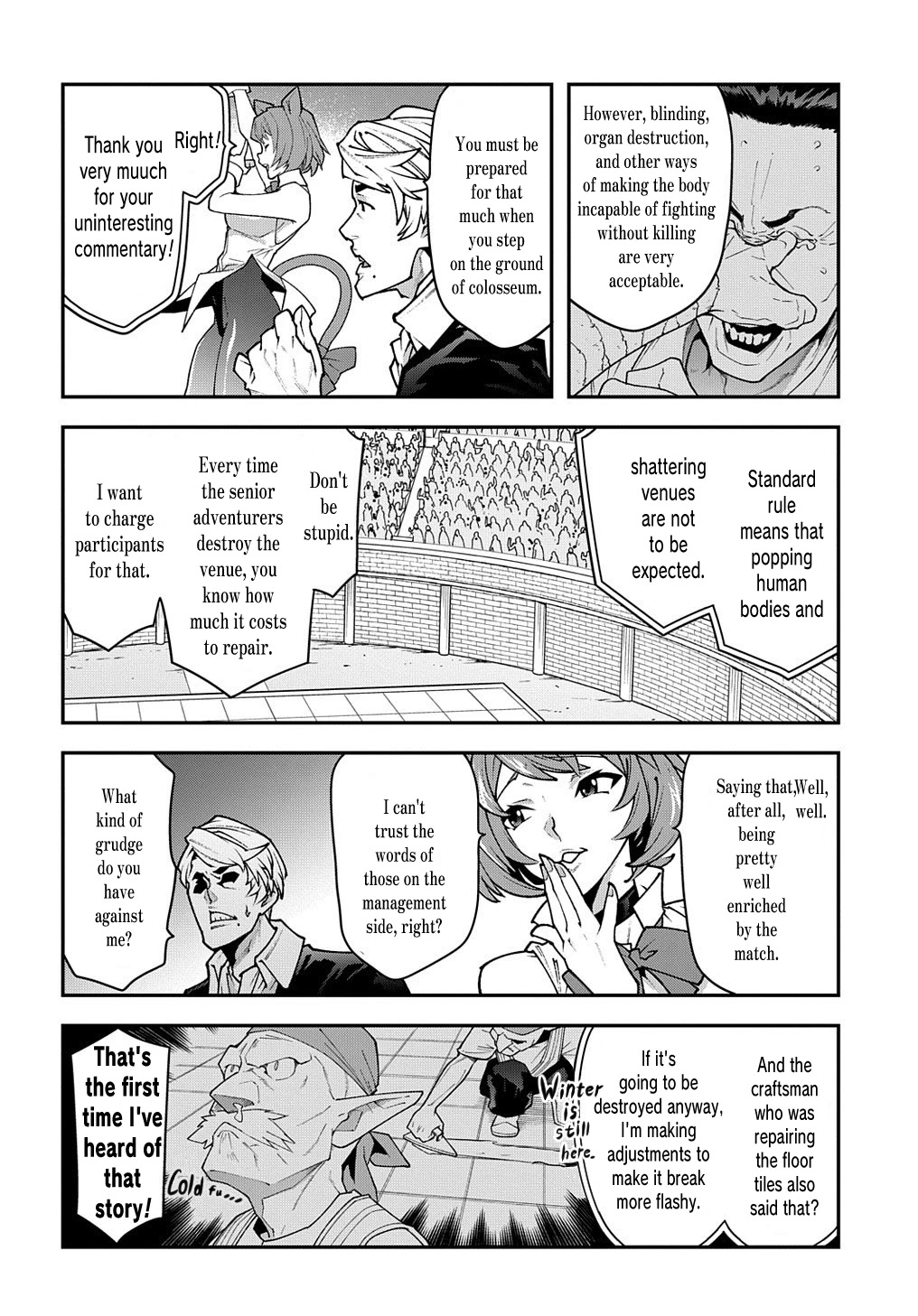 Meikyuu Black Company Chapter 32 page 22 - Chapter 32: Fight! Ninomiya Kinji.