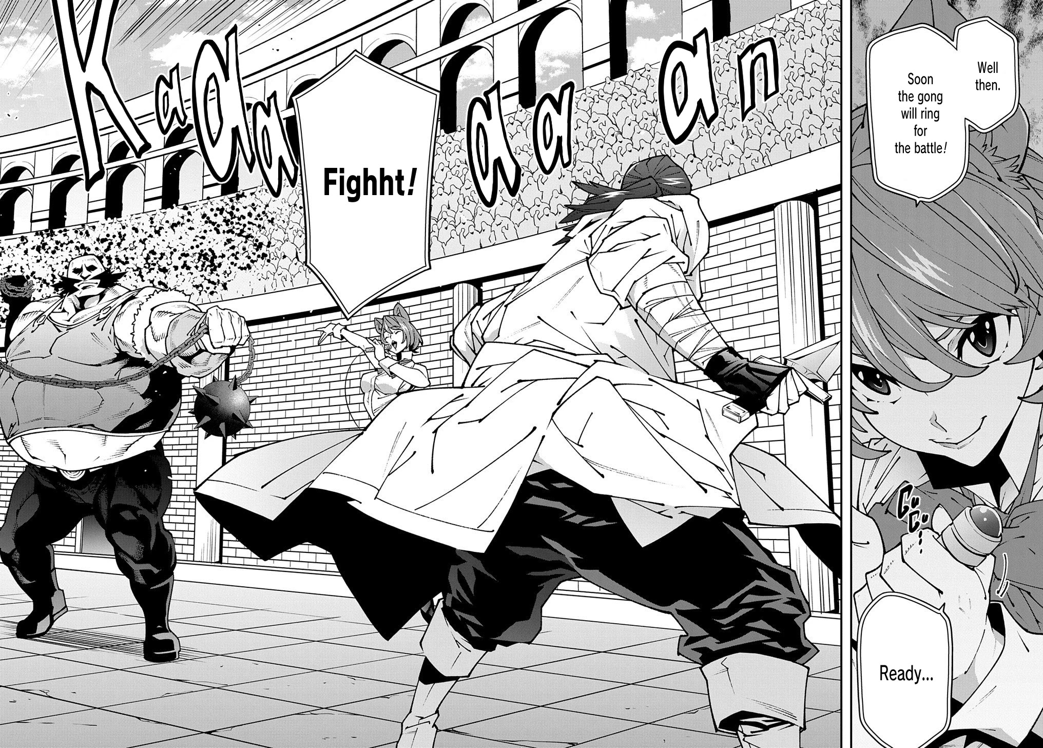 Meikyuu Black Company Chapter 32 page 26 - Chapter 32: Fight! Ninomiya Kinji.