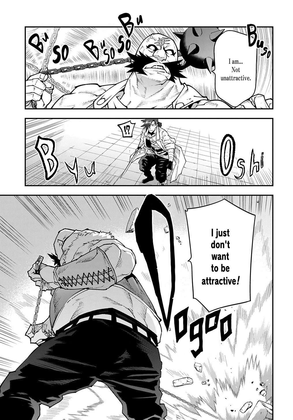Meikyuu Black Company Chapter 32 page 28 - Chapter 32: Fight! Ninomiya Kinji.