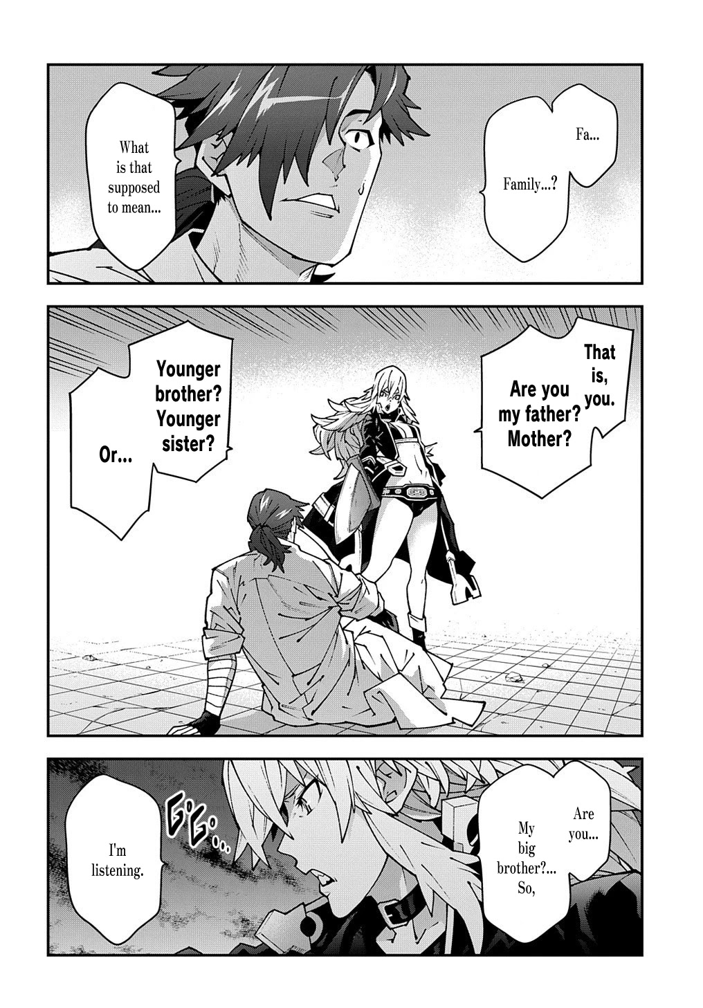 Meikyuu Black Company Chapter 32 page 3 - Chapter 32: Fight! Ninomiya Kinji.