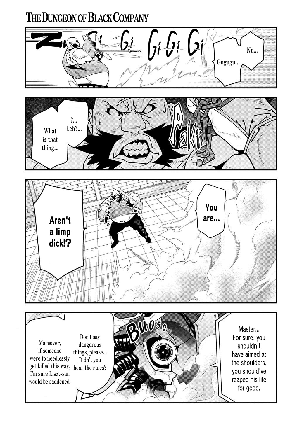 Meikyuu Black Company Chapter 32 page 30 - Chapter 32: Fight! Ninomiya Kinji.
