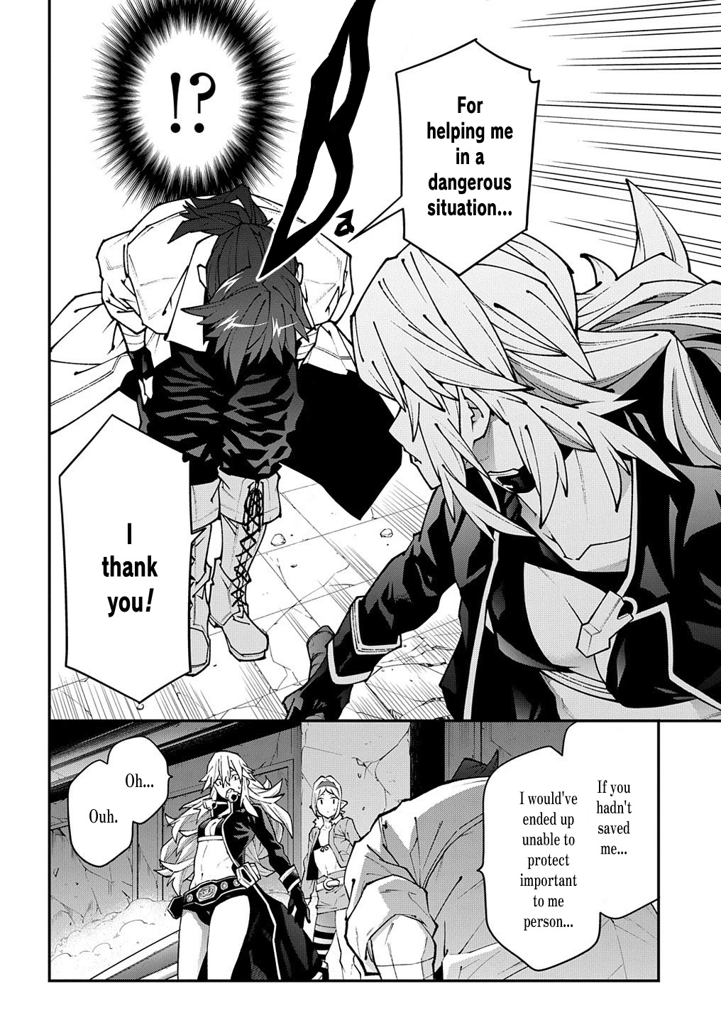 Meikyuu Black Company Chapter 32 page 7 - Chapter 32: Fight! Ninomiya Kinji.