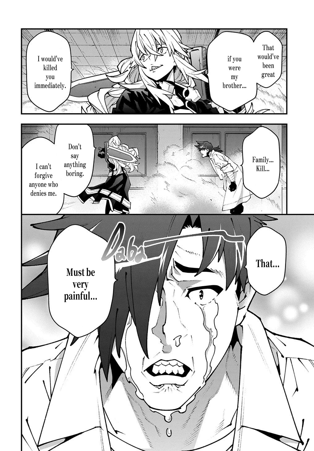 Meikyuu Black Company Chapter 32 page 9 - Chapter 32: Fight! Ninomiya Kinji.