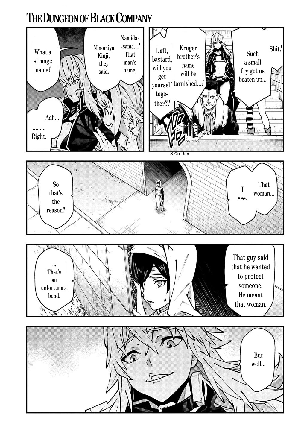 Meikyuu Black Company Chapter 33.1 page 12 - Chapter 33.1: The Battle of the Unpopular (Part one)
