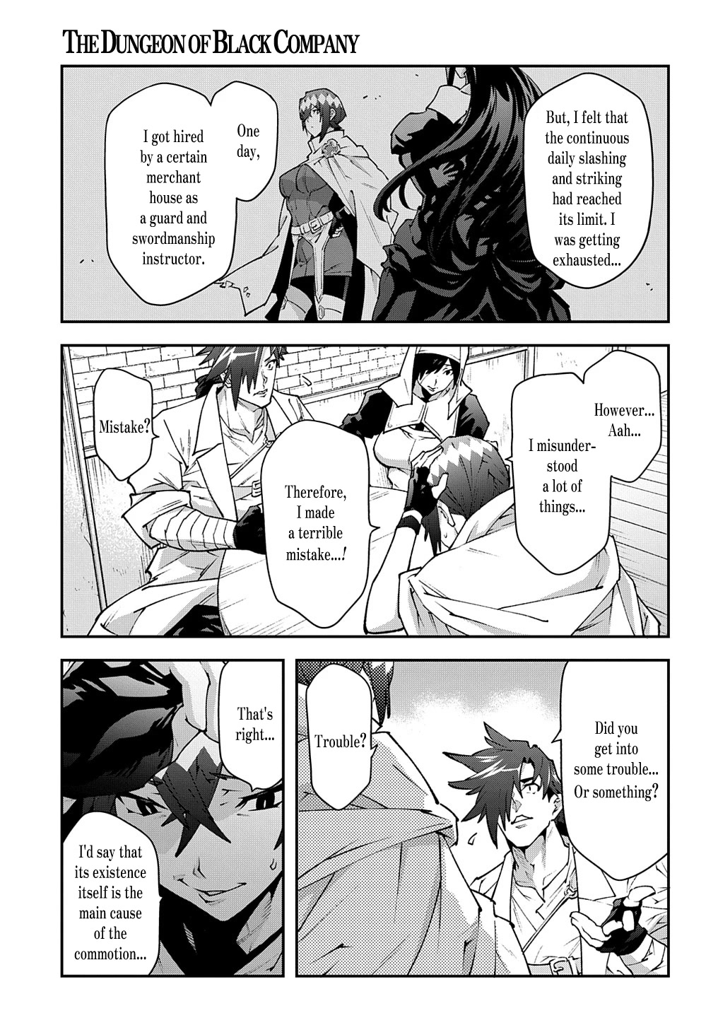 Meikyuu Black Company Chapter 34 page 21 - Chapter 34: Reunion and Encounter