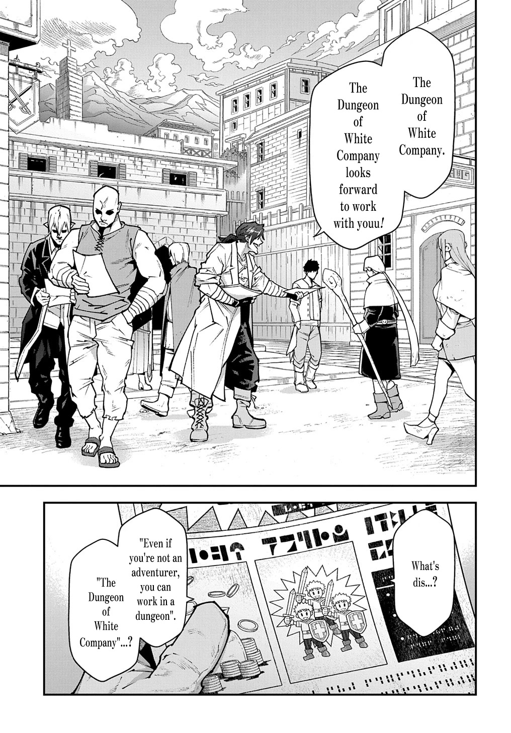 Meikyuu Black Company Chapter 34 page 3 - Chapter 34: Reunion and Encounter
