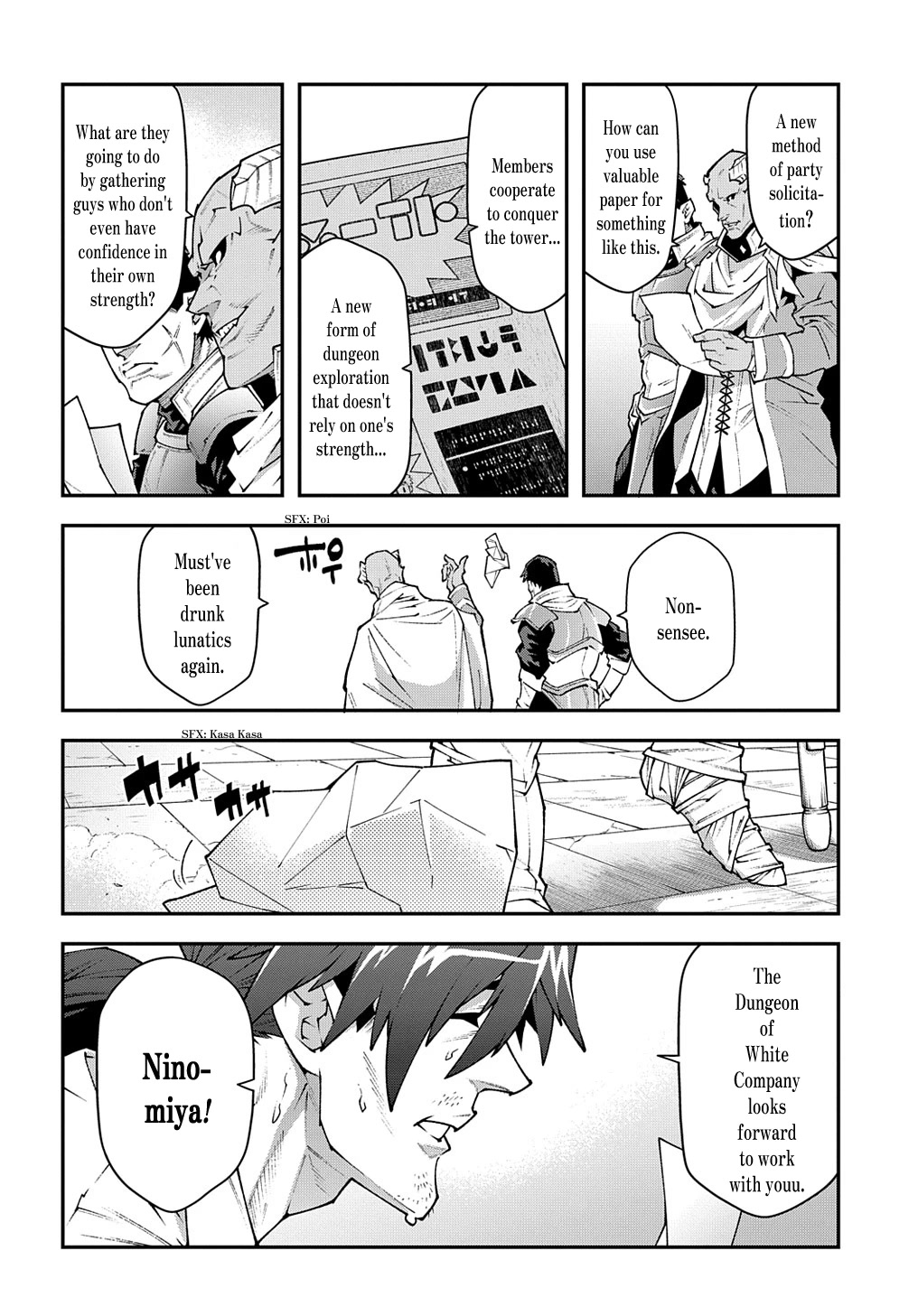 Meikyuu Black Company Chapter 34 page 4 - Chapter 34: Reunion and Encounter