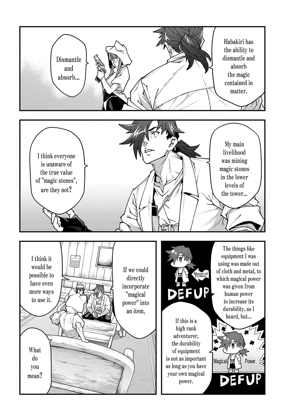 Meikyuu Black Company Chapter 35 page 11 - Chapter 35: Wit and Origin