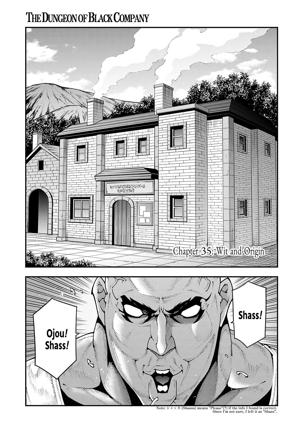 Meikyuu Black Company Chapter 35 page 2 - Chapter 35: Wit and Origin