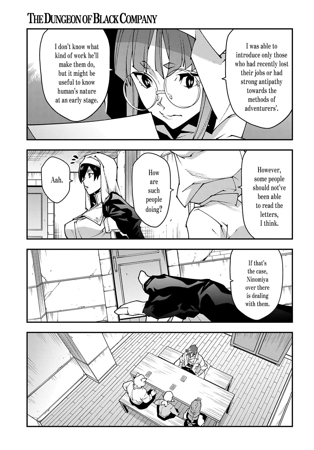 Meikyuu Black Company Chapter 35 page 20 - Chapter 35: Wit and Origin