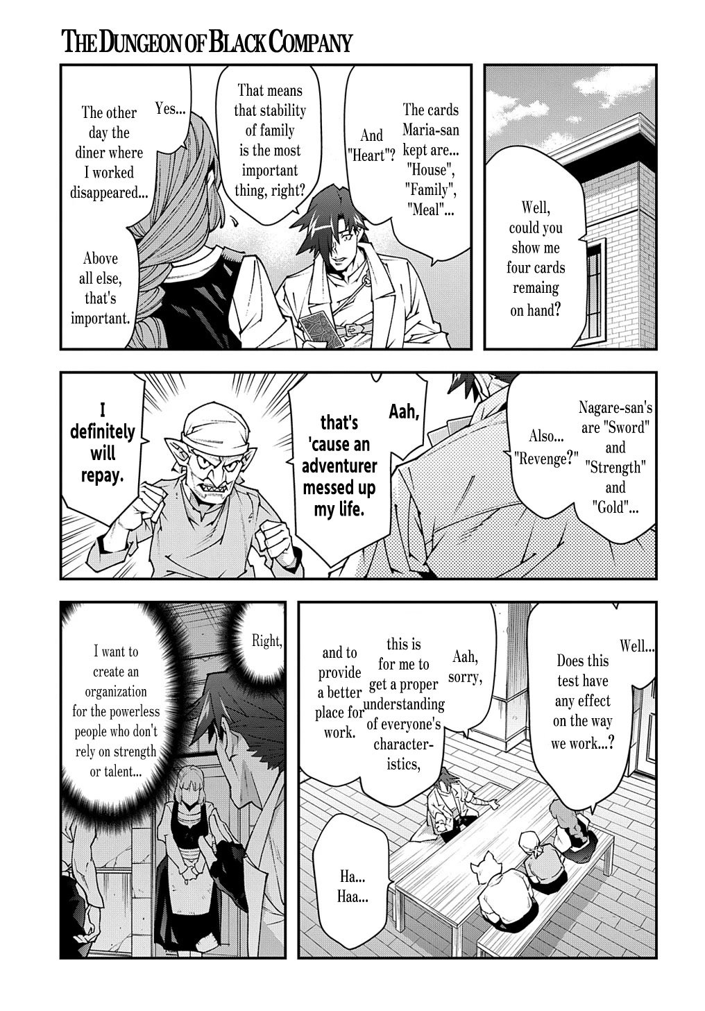 Meikyuu Black Company Chapter 35 page 22 - Chapter 35: Wit and Origin