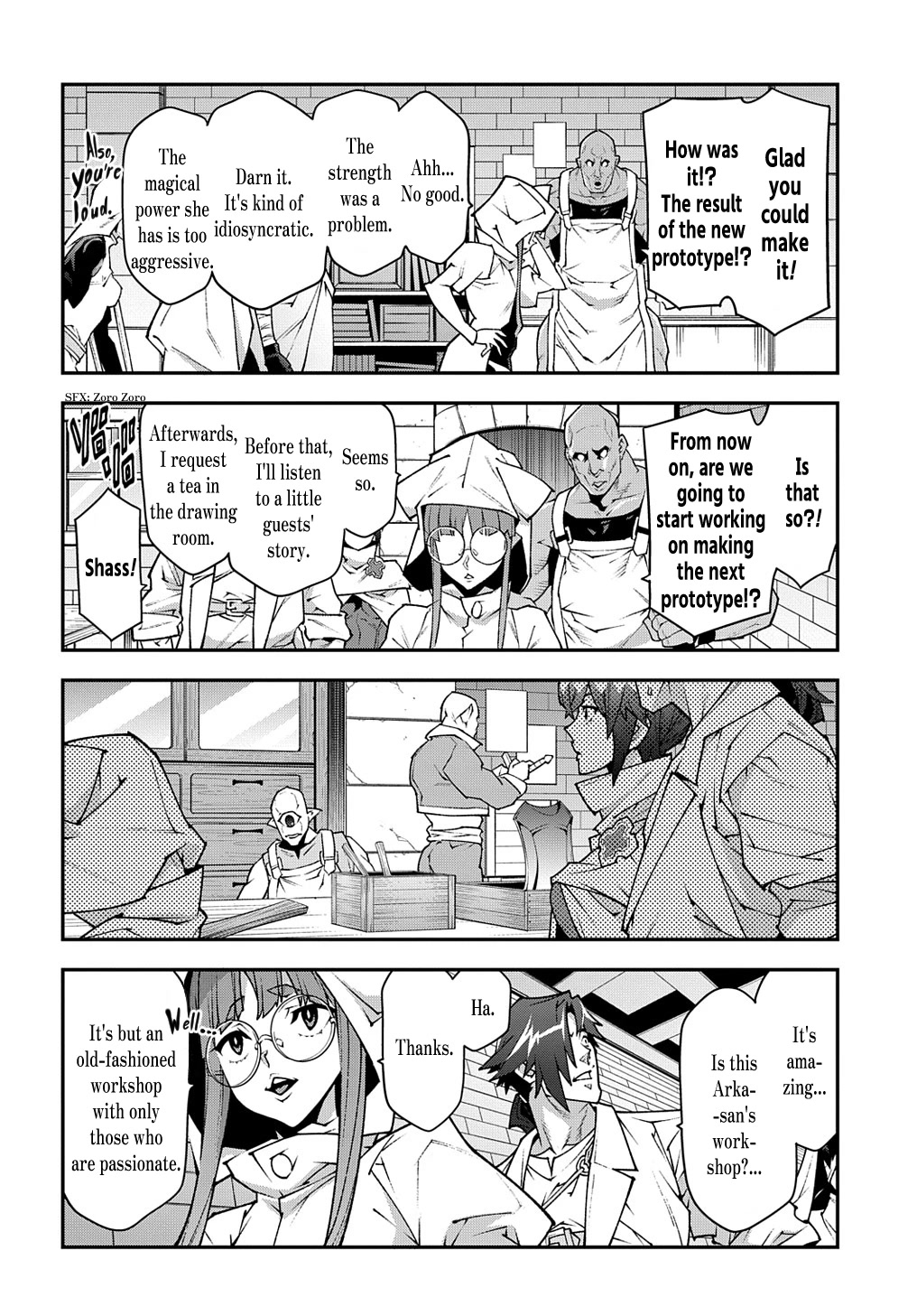 Meikyuu Black Company Chapter 35 page 3 - Chapter 35: Wit and Origin