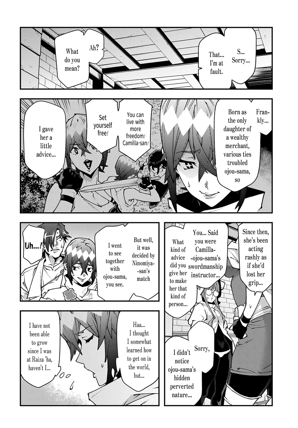 Meikyuu Black Company Chapter 35 page 5 - Chapter 35: Wit and Origin