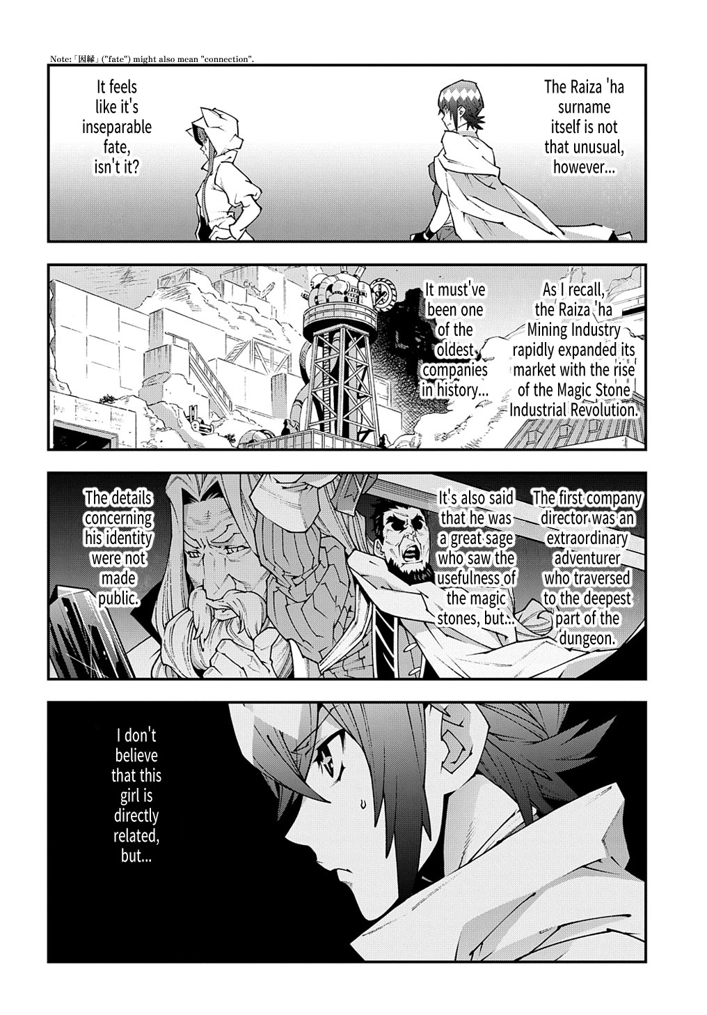 Meikyuu Black Company Chapter 35 page 7 - Chapter 35: Wit and Origin