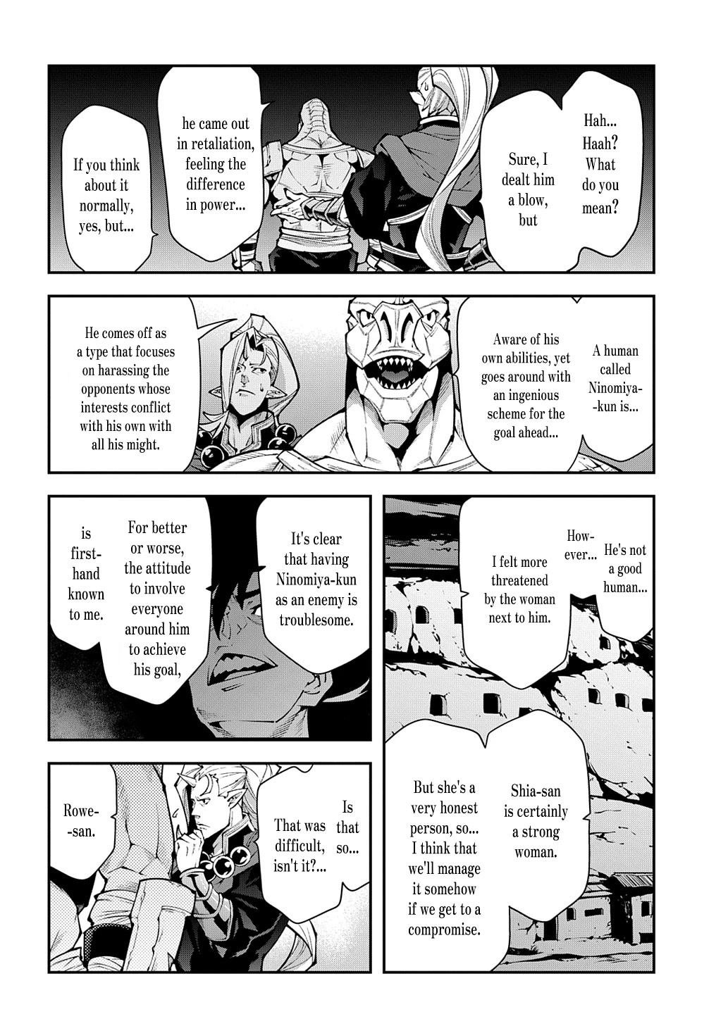 Meikyuu Black Company Chapter 38.1 page 10 - Chapter 38.1: Returned Ninomiya (Part One)