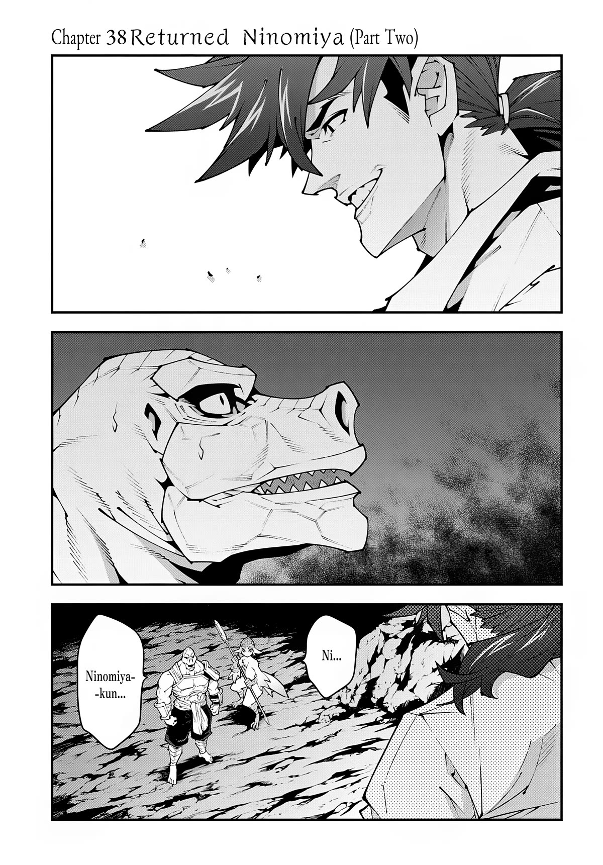 Meikyuu Black Company Chapter 38.2 page 2 - Chapter 38.2: Returned Ninomiya (Part Two)