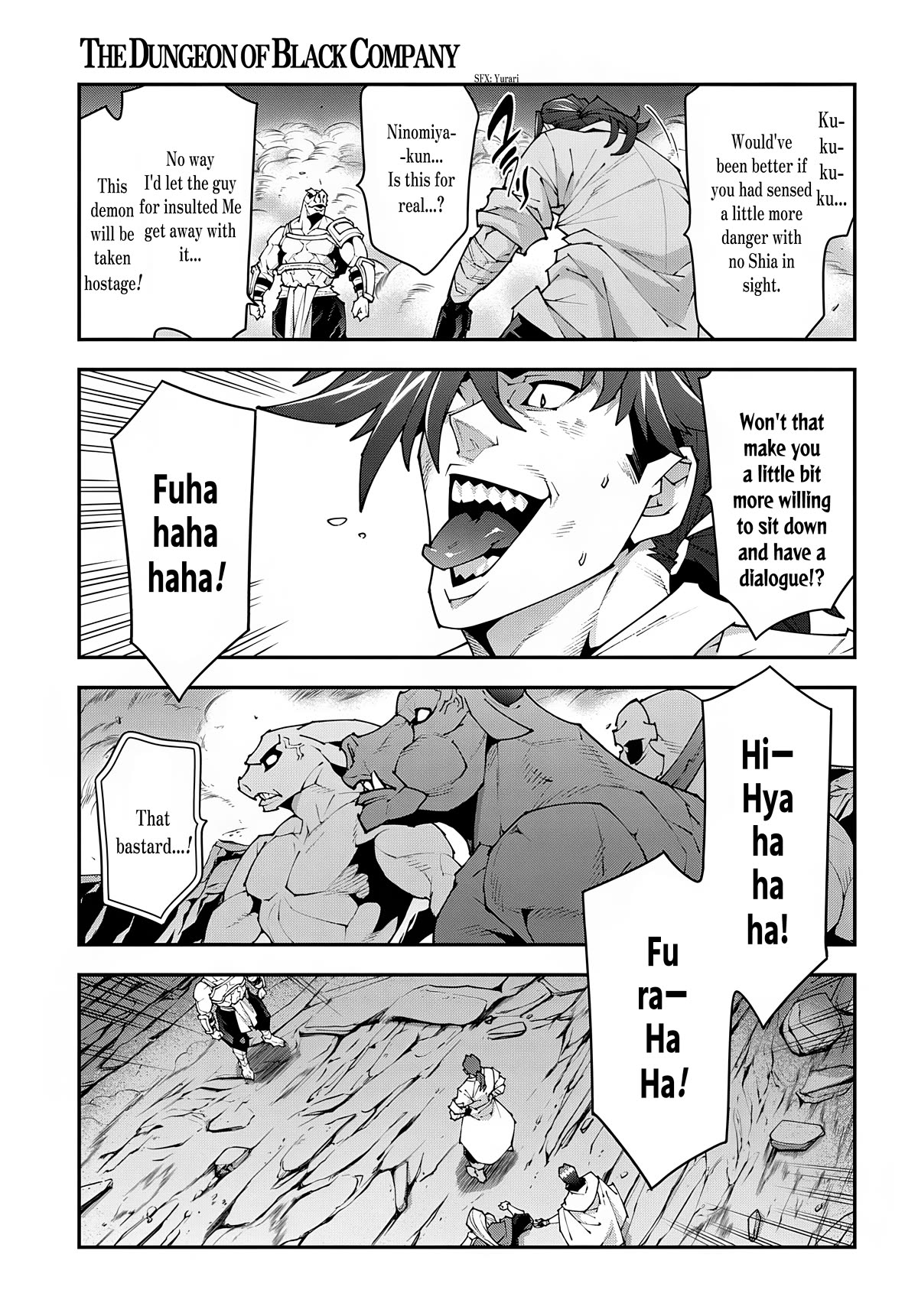 Meikyuu Black Company Chapter 38.2 page 24 - Chapter 38.2: Returned Ninomiya (Part Two)