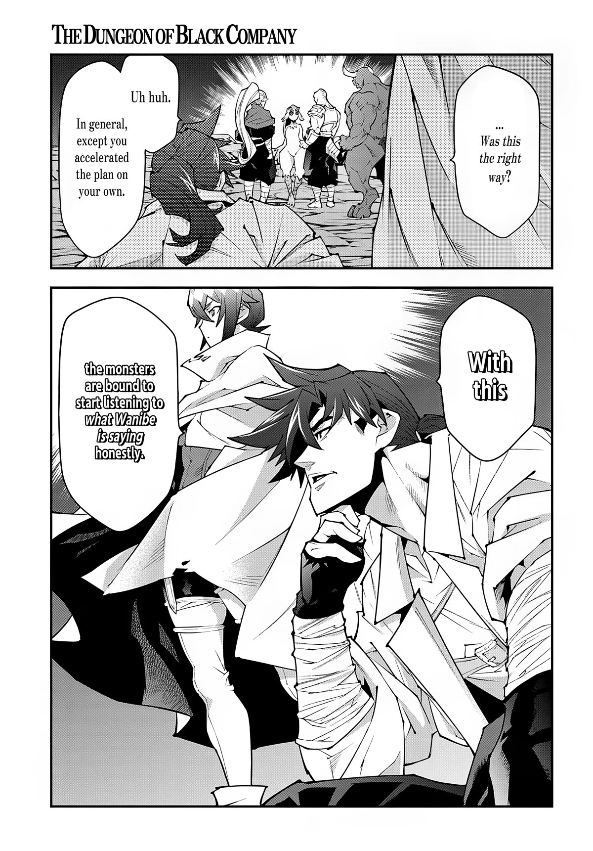 Meikyuu Black Company Chapter 38.2 page 28 - Chapter 38.2: Returned Ninomiya (Part Two)