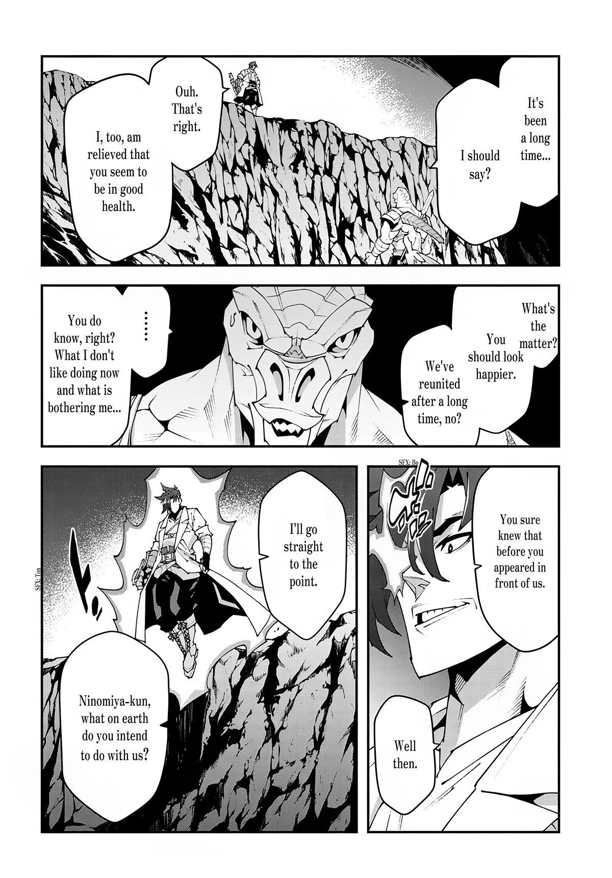 Meikyuu Black Company Chapter 38.2 page 3 - Chapter 38.2: Returned Ninomiya (Part Two)