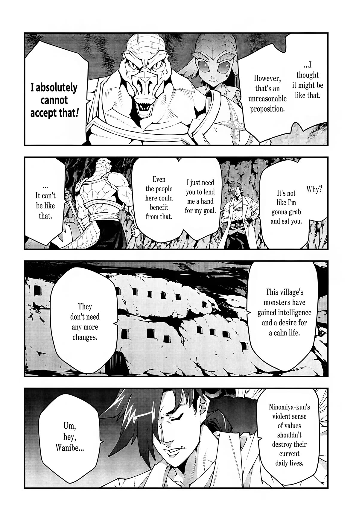 Meikyuu Black Company Chapter 38.2 page 5 - Chapter 38.2: Returned Ninomiya (Part Two)