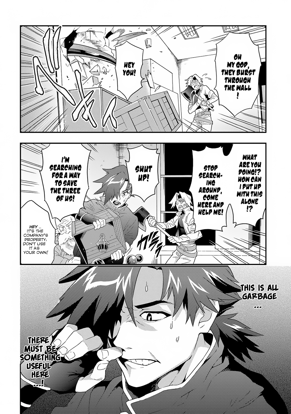 Meikyuu Black Company Chapter 4 page 3 - Chapter 4: Unpredictable War