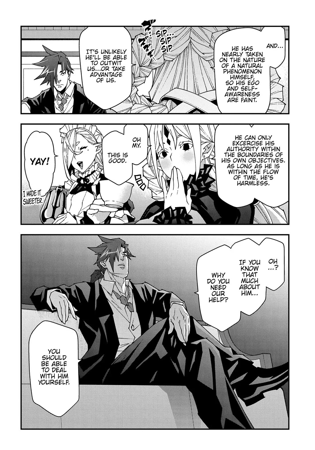 Meikyuu Black Company Chapter 48 page 12 - Chapter 48: Sharing the Burden