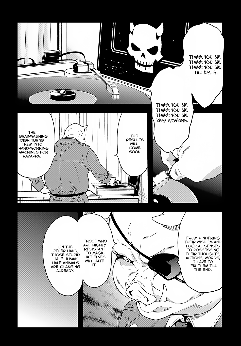 Meikyuu Black Company Chapter 5 page 18 - Chapter 5: Exciting Worker Training Course