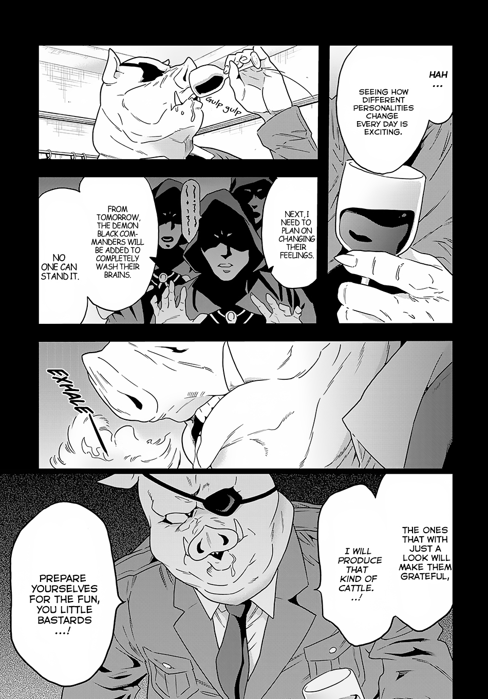 Meikyuu Black Company Chapter 5 page 19 - Chapter 5: Exciting Worker Training Course