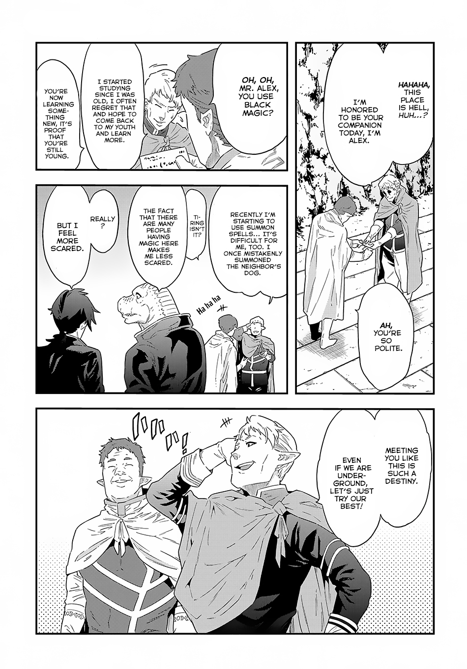 Meikyuu Black Company Chapter 5 page 9 - Chapter 5: Exciting Worker Training Course