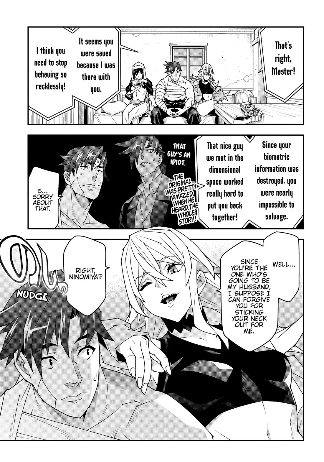 Meikyuu Black Company Chapter 54 page 11 - Chapter 54: Re:Start