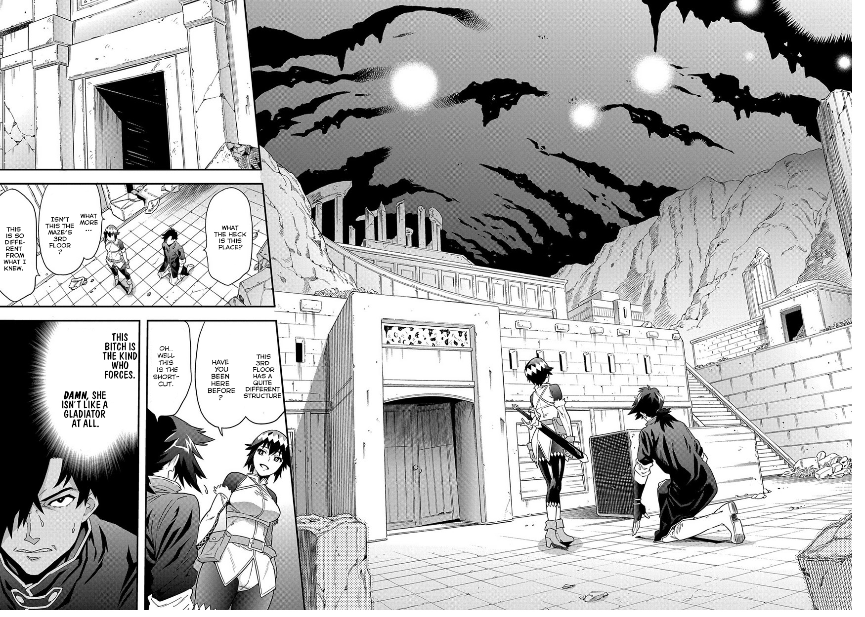 Meikyuu Black Company Chapter 6 page 16 - Chapter 6: Shadow Hero