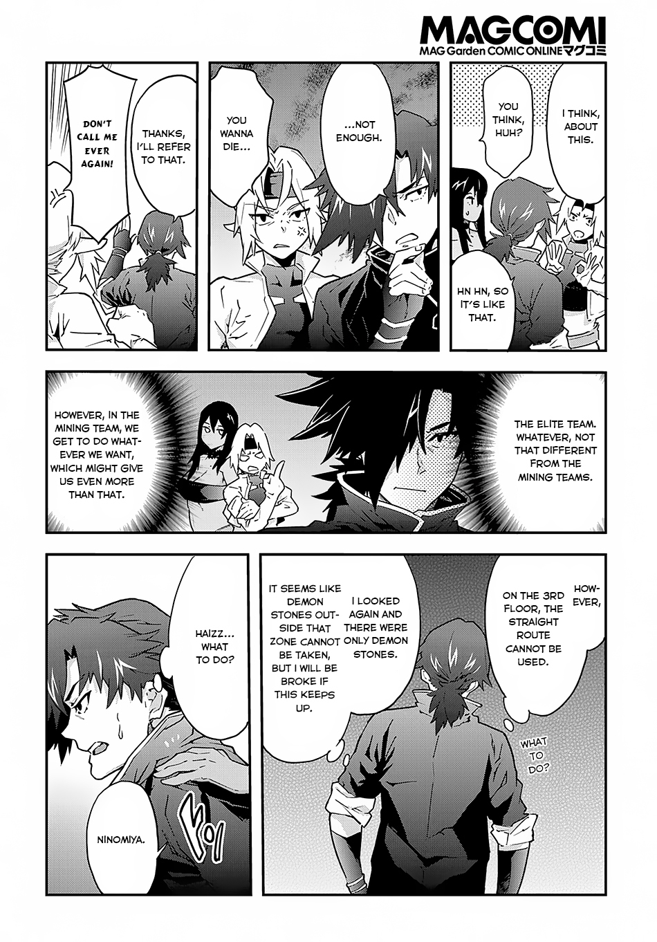 Meikyuu Black Company Chapter 7 page 13 - Chapter 7: Lonesome Gladiator