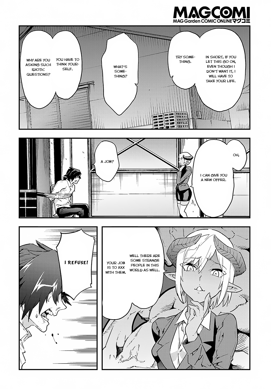 Meikyuu Black Company Chapter 7 page 9 - Chapter 7: Lonesome Gladiator