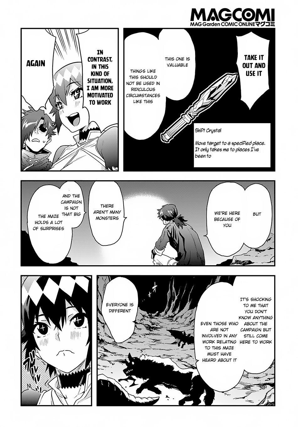 Meikyuu Black Company Chapter 8 page 14 - Chapter 8: Crazy, Tiring Work