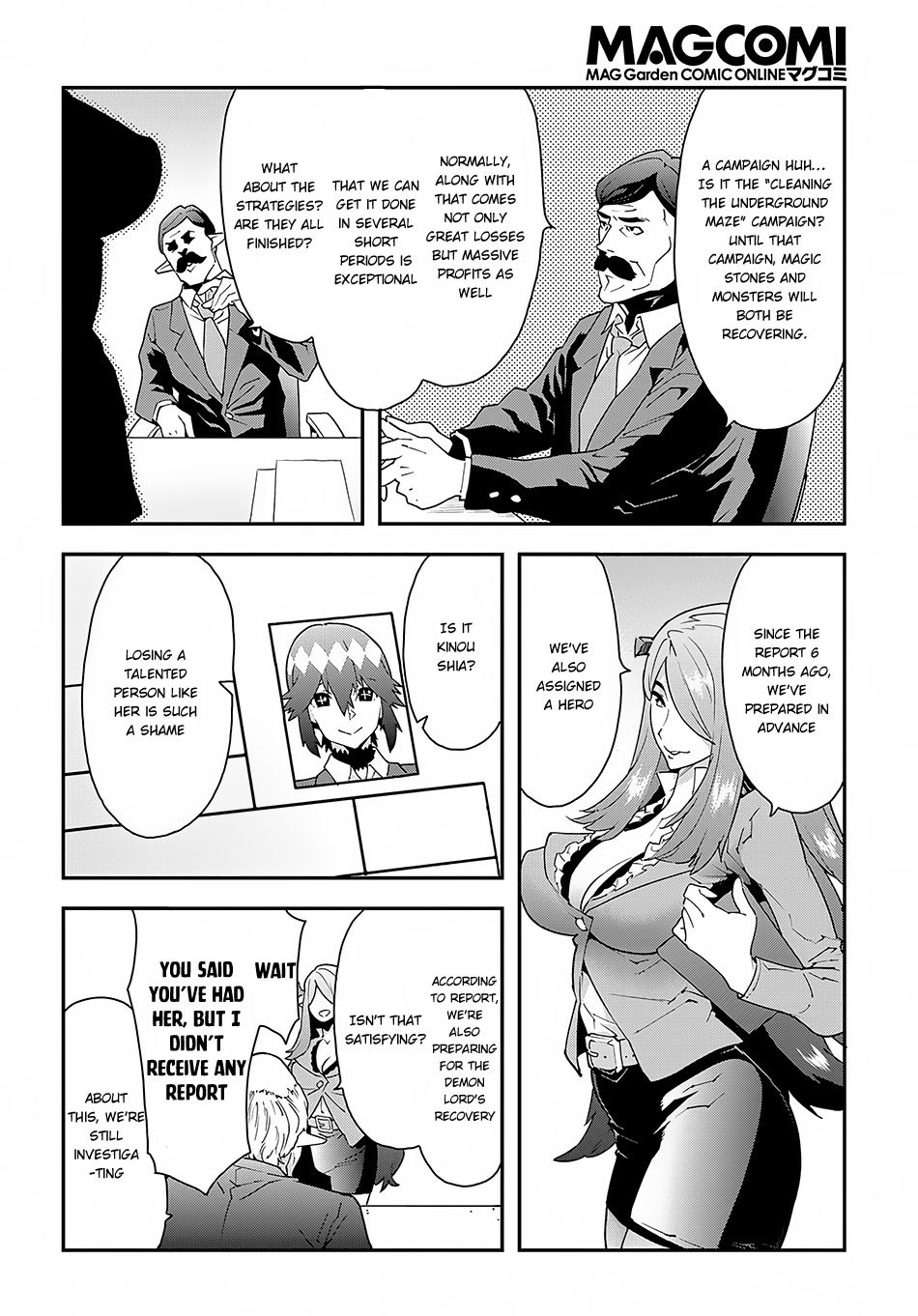 Meikyuu Black Company Chapter 8 page 3 - Chapter 8: Crazy, Tiring Work