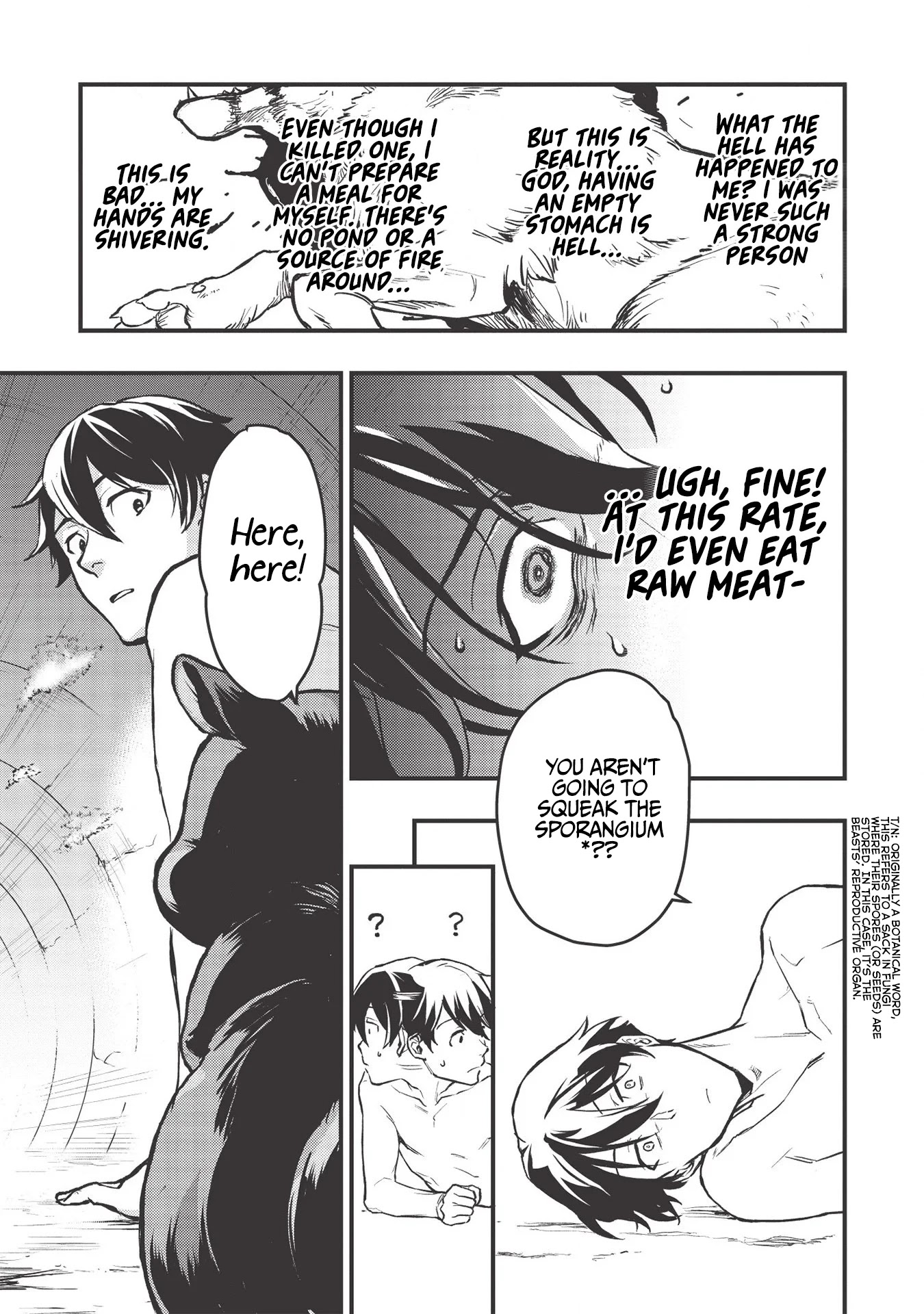 Meikyuu Metro - Mezametara Saikyoushoku Datta node Shima Risu o Tsurete Shinsekai o Aruku Chapter 1 page 15 - Chapter 1: Scene 1