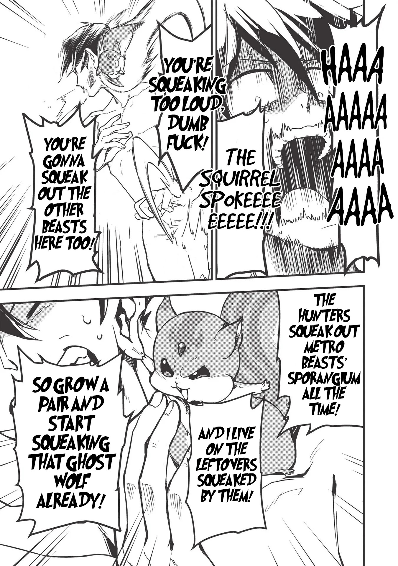 Meikyuu Metro - Mezametara Saikyoushoku Datta node Shima Risu o Tsurete Shinsekai o Aruku Chapter 1 page 17 - Chapter 1: Scene 1