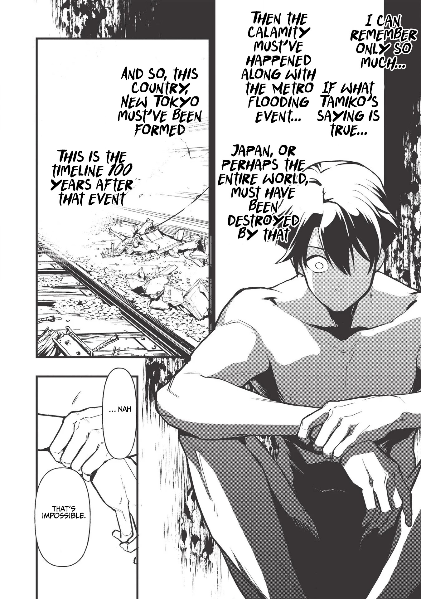 Meikyuu Metro - Mezametara Saikyoushoku Datta node Shima Risu o Tsurete Shinsekai o Aruku Chapter 1 page 30 - Chapter 1: Scene 1